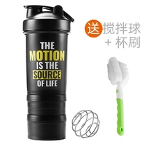 Shake cup Fitness protein powder milkshake cup Mixing cup Sports creative trend with scale large capacity plastic water cup