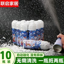 Simulation of White flying snow spray foam snowflake spray snow can take photo artificial snow Christmas snow spray props