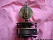 Antique collection 1855 German porcelain plate rotating ball mechanical winding old clock hanging clock Western old objects