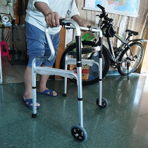 The old mans hand push can sit in the chair the stool the anti-fall medical portable wheeled crutches the light patient chair