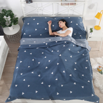 Travel Hotel Sepal Sleeping Bag Single Double Bed Single Quilt Cover Pure Cotton Portable travel to stay at guest house Anti-dirty
