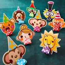 Childrens birthday party blowing childrens cartoon blowing dragon whistle horn kindergarten toy whistle decoration arrangement