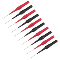 Multimeter pen plug accessories 0 7mm thick probe Multimeter pen flexible 5 red 5 black repair test back needle