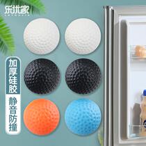 Spherical entry door door suction Anti-collision bathroom door Anti-collision cushion Cushion Cushion Door Bumper glass door Rubber Anti-collision