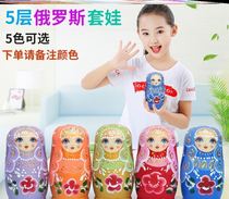 Russian condom toy girl 5 floors 100 6 years old Princess China Wind wooded girl Internet Red Genuine Swing Piece 