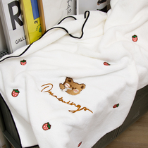 Bath towel female summer thin household than pure cotton water absorption quick drying no hair loss cute baby children can wear and wrap 2021 new