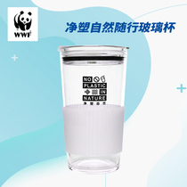 WWF net plastic pioneer accompanying glass belt recyclable straw Net natural icon