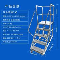 Warehouse Dengaloft Supermarket Shelf Shelf Storage Delivery Tanking Roller Tanker Platform Ladder