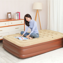 Baroness Jia Jia Jia Youthickened Garheight Small Bear inflatable mattress Double home Air cushion bed Single convenient bed Electric charging