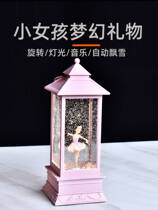 Aisha music box music box automatic snow children rotating dance ballet crystal ball little girl birthday gift