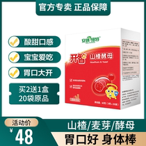 Angel Newt Kaizhi Hawthorn Malt Yeast Solid Drink Toddlers Children Adult Sweet and Sour Solid Beverage