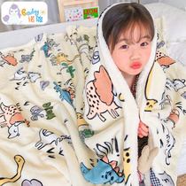 Baby blanket baby blanket baby blanket autumn and winter small blanket childrens small blanket double thickened winter newborn air conditioning quilt