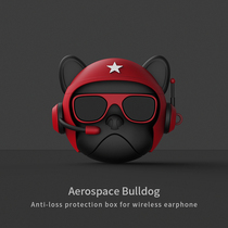 airpods protective case airpodspro protective case Suitable for airpods2 Apple headset case second generation liquid silicone wireless Bluetooth headset box tide brand airpod