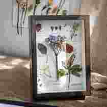 Photo frame diy thickened three-dimensional hollow specimen display frame 6 inches 7 inches 10 inches dried flower photo frame set table