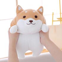 One generation of hair LOGO wool suede toy chai dog holding pillow down cotton dog holding pillow paparazzi Japanese Akita Koki doll