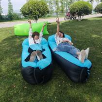 Lazy inflatable bed single music festival portable air mattress mattress camping supplies outdoor inflatable sofa