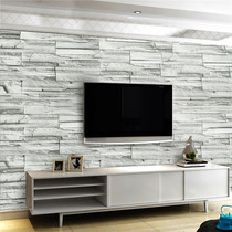 10 10 * 0 45m 3D Green Brick Rustic Wallpaper Self Adhive Walp