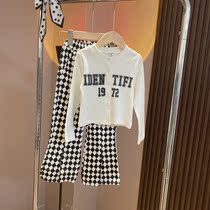 Muxi Boy Clothing 2022 Springtime New Girl Cotton Jersey T-shirt
