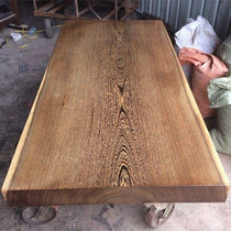 African cliff bean wood chicken wing Wood large board table solid wood log mahogany tea table tea table desk desk desk 1 meter 8 painting case