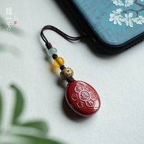 Fu Yifan Zhensha official flagship store six-character truth Maitreya Buddha mobile phone chain hanging decoration men and women personality creative pendants