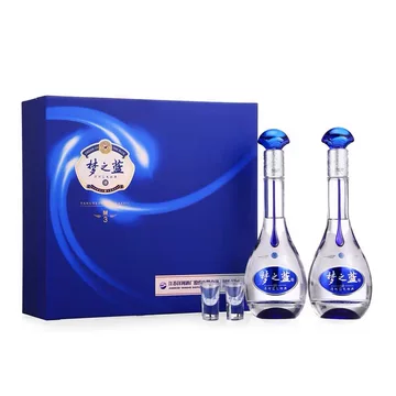 白酒　梦之蓝　M3 未開封 白酒 梦之蓝 M3 未開封 中国白酒 夢之藍 M3 52% 500ml 未