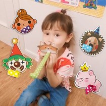 Children Blow Dragon Roll Cartoon Toy Telescopic Whistleblowing Dragon Blow Blow Up Whistle Party Birthday Swing Stall Push will be called