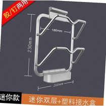 New pot cover holder hanging wall kitchen wall hanging pot rack adhesive hook storage household storage simple multi pot cover