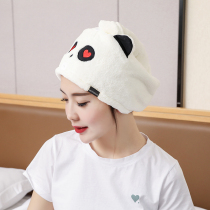 Dry hair hat female Douyin hair quick-drying hat super absorbent hair washing bag head towel quick-drying hat rabbit ear thickening