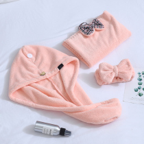 Dry hair hat women wipe hair super absorbent quick-drying hair with cute 2021 New Baotou towel shower cap artifact