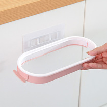  Sihui garbage bag pylons Wall-mounted punch-free plastic bag brackets kitchen hanging wall-mounted cabinet doors hanging cabinet doors