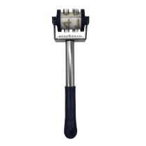 Needle roller code device anti-stringing roller code needle milk beer liquor beverage carton anti-counterfeiting rolling seal needle prick printing without printing oil Roller roller brush code steel needle