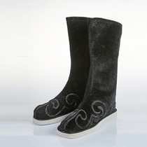 Ancient costume Han clothing shoes men and women Chinese style ancient official boots opera performance dance shoes boots classical dance shoes multicolor