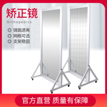 Rehabilitation Equipment Correction Mirror Posture Gait Standing Walking Trainer Stroke Hemiplegia Standing Training Correction Mirror