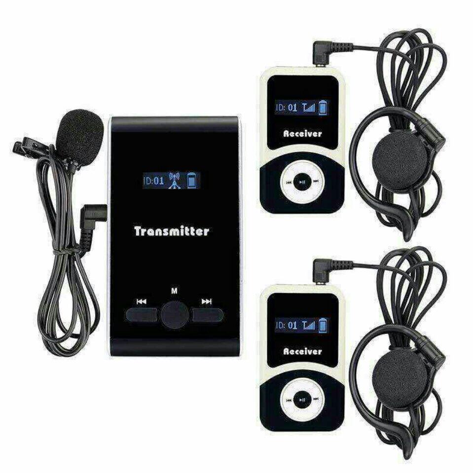 Wireless guide narrator Wireless explainer one-to-many audio guide narrator Team explainer rental