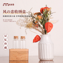 Pet dog cat cat ashes hair memorial bottle Maomao Pet storage box Custom souvenir series storage