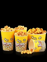 Popcorn paper cup tube bag paper bag packaging barrel packing special box cup popcorn
