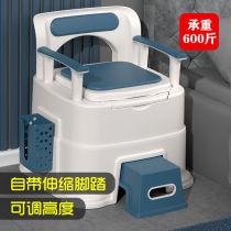 Removable home Elderly toilet Toilet Aged spittoon Bedpan adult Pregnant Woman Urine Barrel Portable Stool Chair