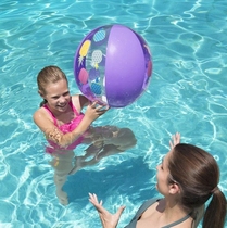Beach ball Childrens inflatable water polo Adult transparent sequined balloon swimming ball Beach ball Pool water polo toy