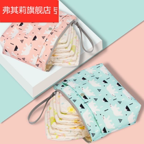 Baby diaper storage bag Out of the portable diaper diaper bag Baby bed bottle clothes diaper bag
