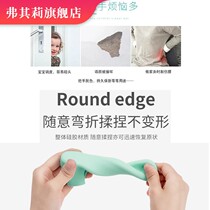 New door handle protective cover silicone non-slip childrens door lock window door handle anti-collision pad wooden Bean