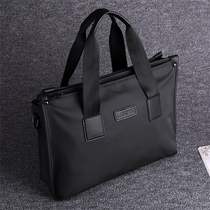 Large Capacity Handbag Business Briefcase Casual Oxford Bunbag Canvas Man Bag Single Shoulder Oblique Satchel Computer Bag New