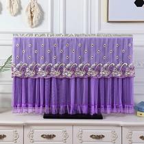 TV hood hanging desktop TV dust cover ultra-thin TV cover lace TV cover lace TV dust cover TV cover