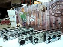 (Yao Lan) homemade nostalgic recording items Props Furnishing Single Card Old Decoration Old Fashioned Antique Movie Recorder