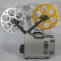 Western antique old movie machine 1950 German Bauer e5 16 silent projector with box