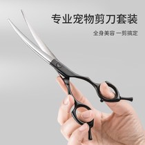 Pet Beauty Scissors Pooch Haircut Hair Hairdresser Kit Beautician Exclusive Bend Cut Tooth Cut Hair God