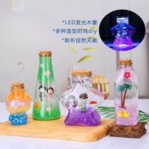 Plastic Permissible Bottle Stars Bottle Adrift Bottle Night Light Bottle Fluorescent Bottle Lucky Stars Bottle Birthday Gift Origami Origami