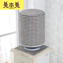 Drinking water Machine cover European pure water bucket cover lace living room household two-piece cover cloth fabric