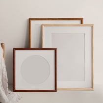 Blank Calligraphy Frame Mounted Wall-mounted Wall 50 Framed Picture Frame Student Diy Work Display Frame Outer Frame Large Picture Frame