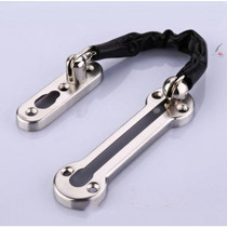 Welding toilet household indoor lock hotel security anti-chain anti-theft lock iron chain door lock latch lock buckle