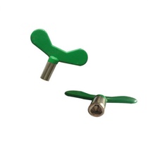 Water meter valve key water meter front inner triangle switch gate valve accessories lock closed water valve key water meter